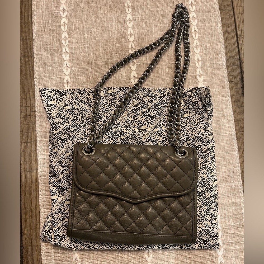 Rebecca Minkoff clutch with adjustable chain